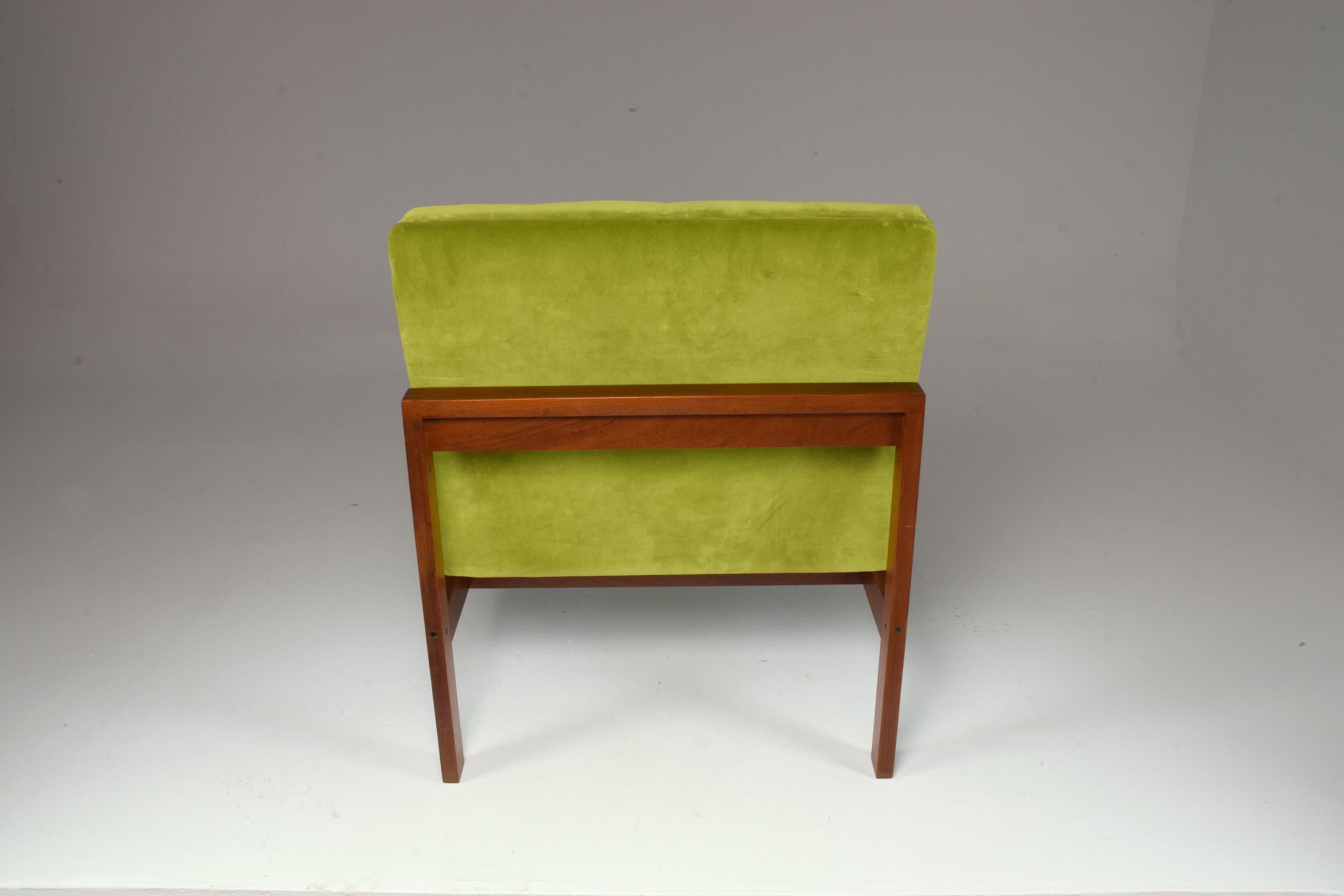 1960's Danish Lounge Chair by Ole Gjerlov Knudssen for France & Søn For Sale 2