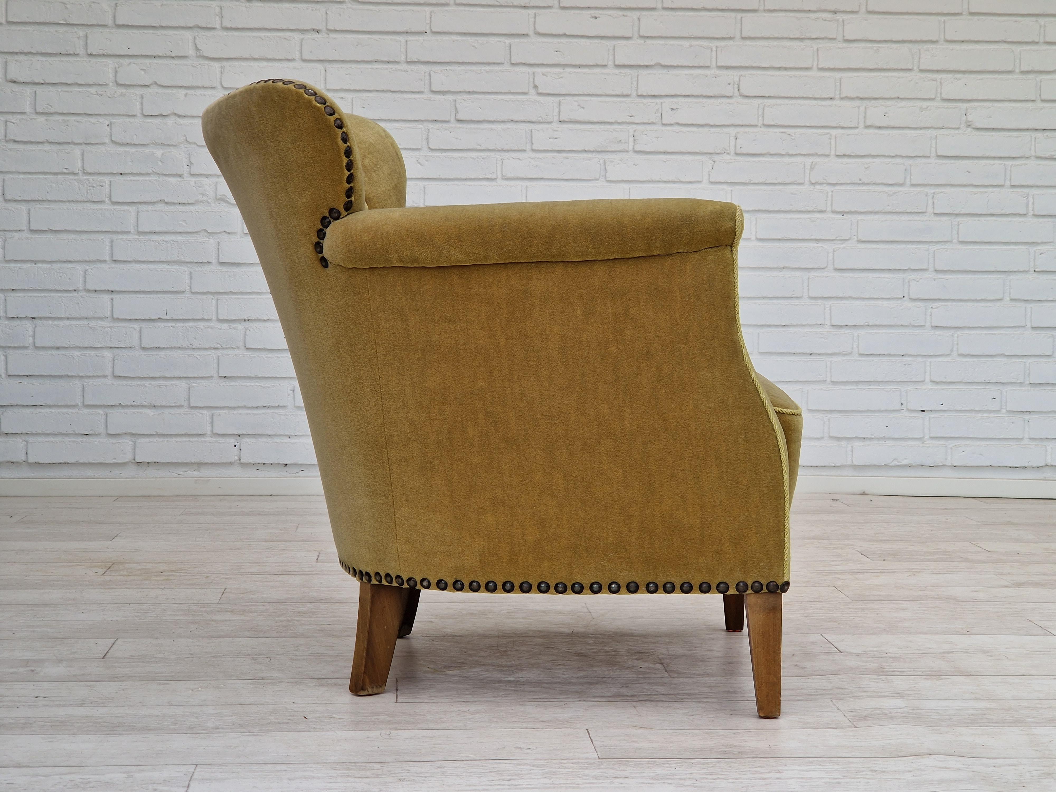 1960s, Danish Lounge Chair, Original Very Good Condition In Good Condition In Tarm, 82