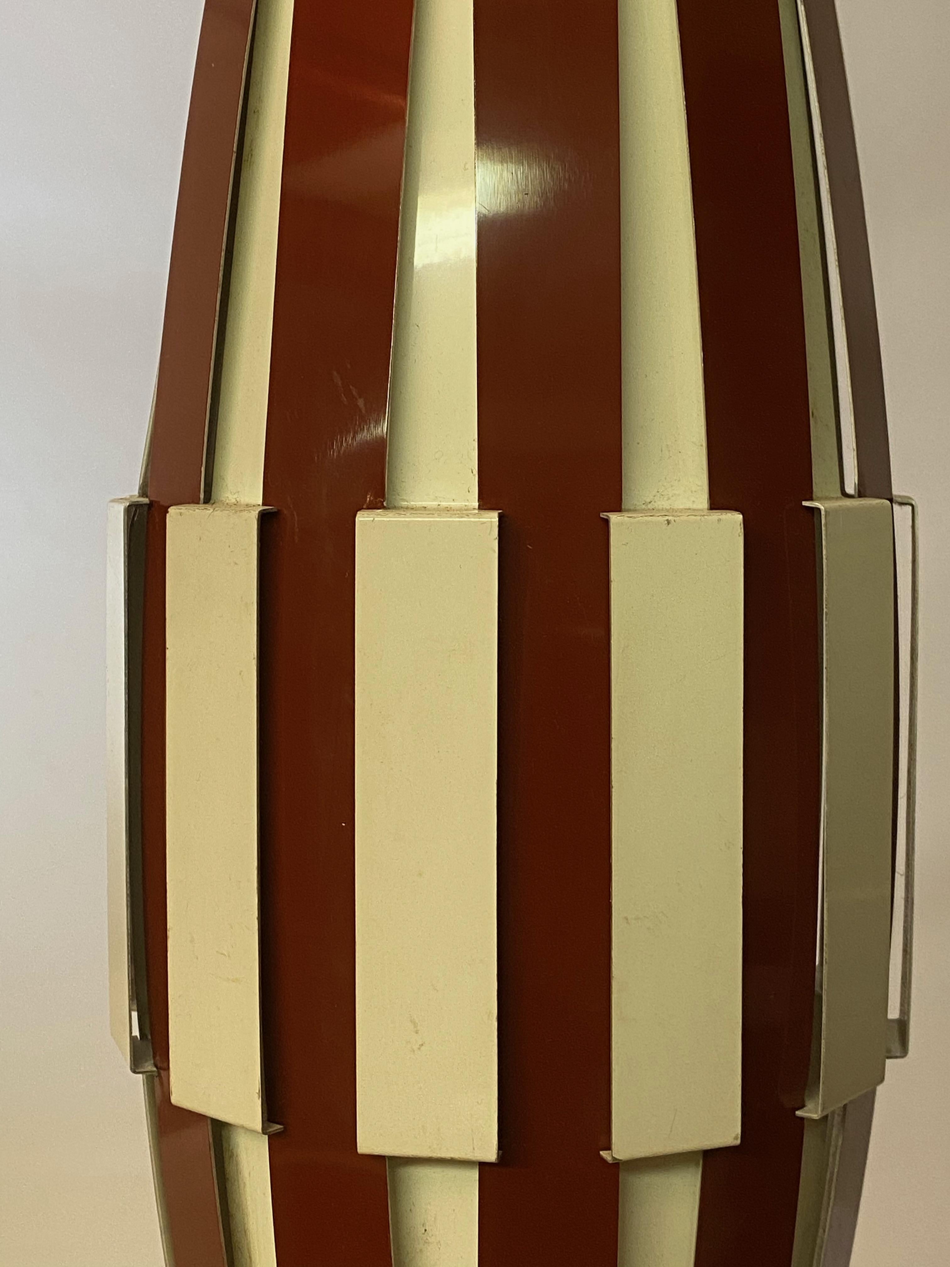 Scandinavian Modern 1960s Danish Lyfa Style Pendant Light