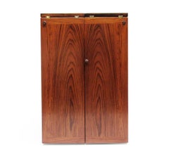 Bar metamorfico danese degli anni '60 in palissandro di Reno Wahl Iversen per Dyrlund