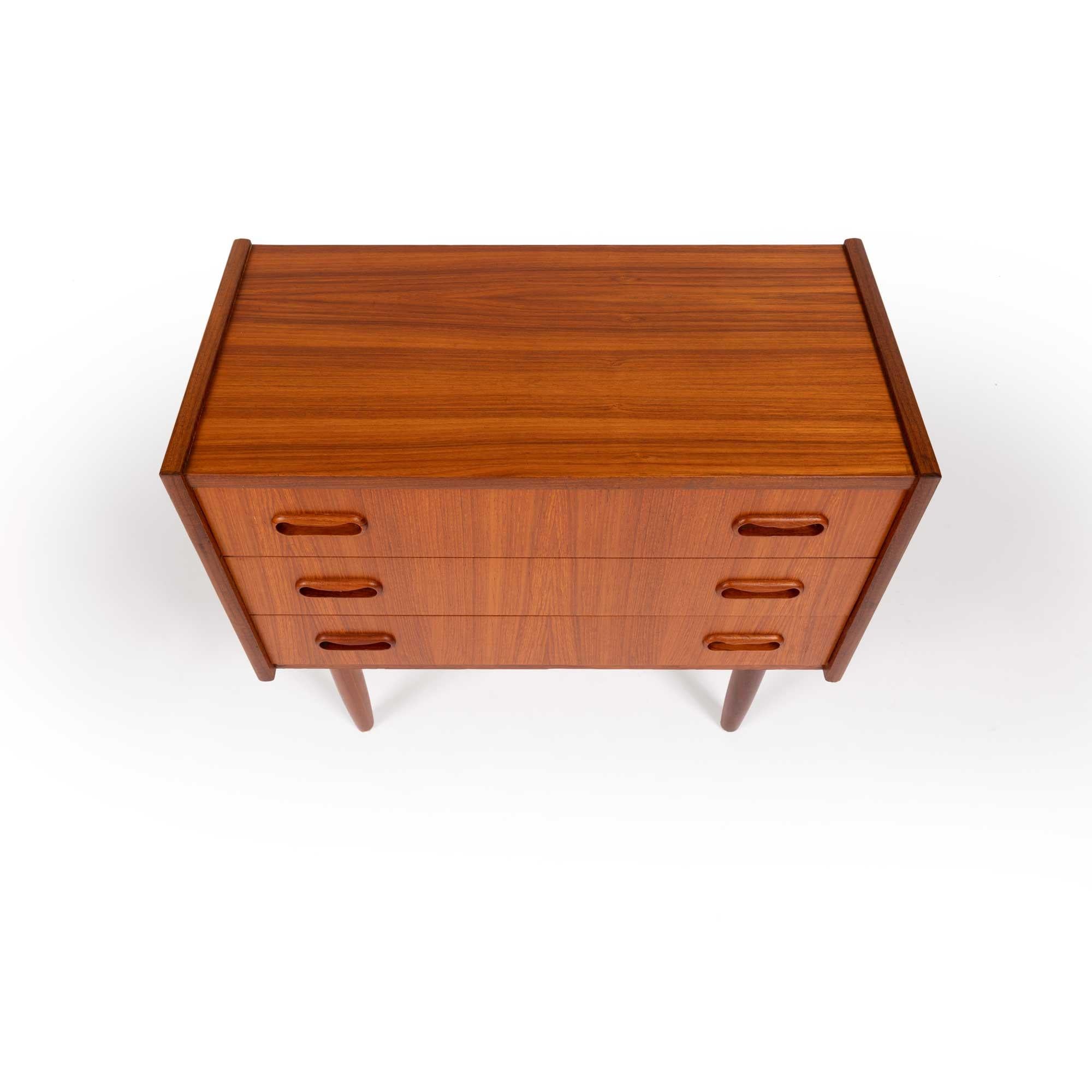 20th Century 1960s Danish Mid-Century Nightstand/Entryway Chest
