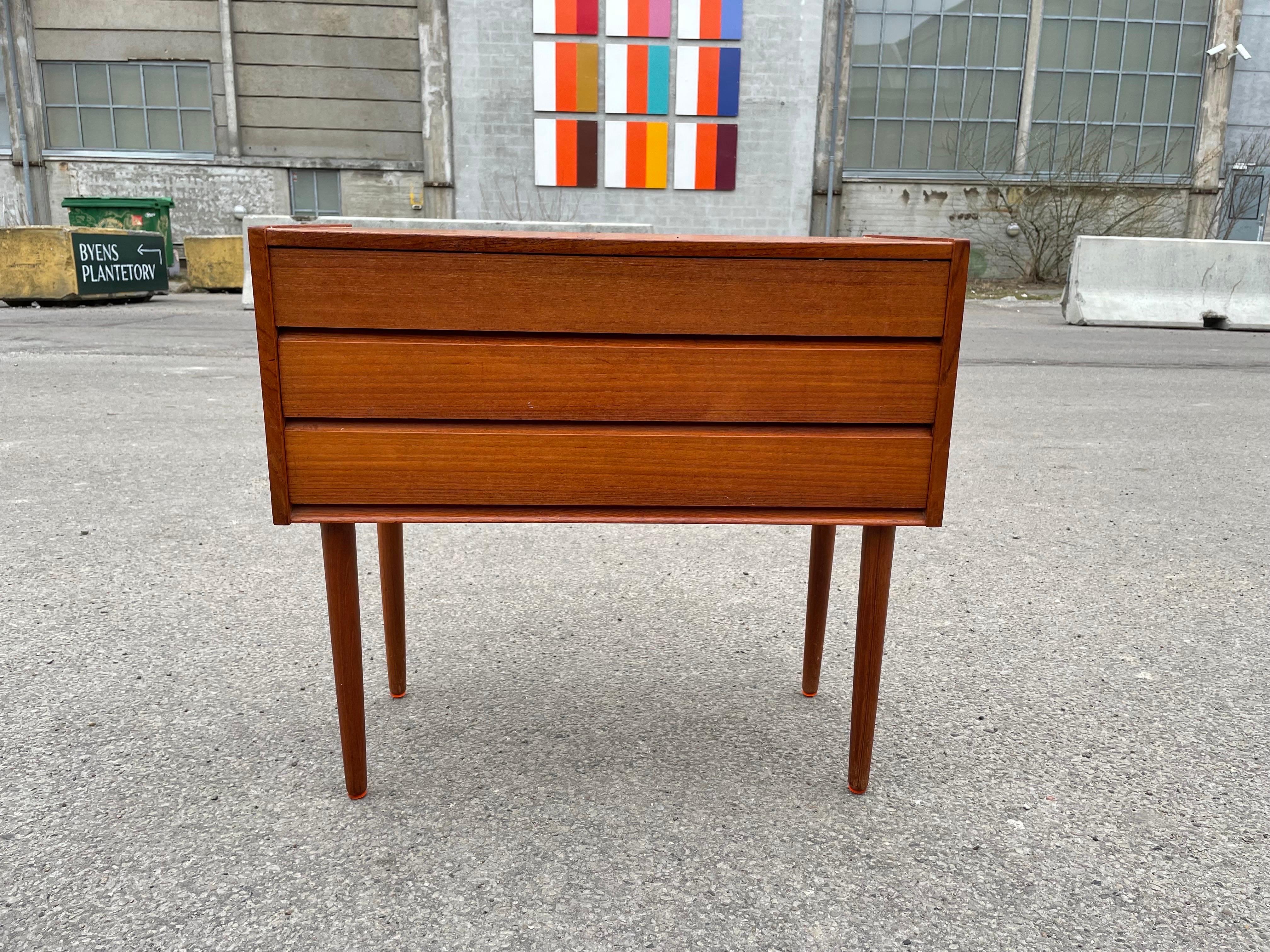 1960’s Danish Midcentury Modern Teak Dresser 3