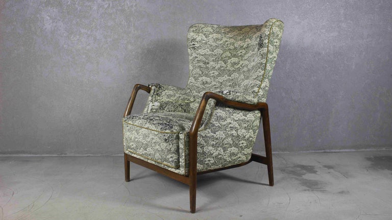 1960s Danish Modern Chair By Kurt Olsen In Fair Condition For Sale In ŚWINOUJŚCIE, 32