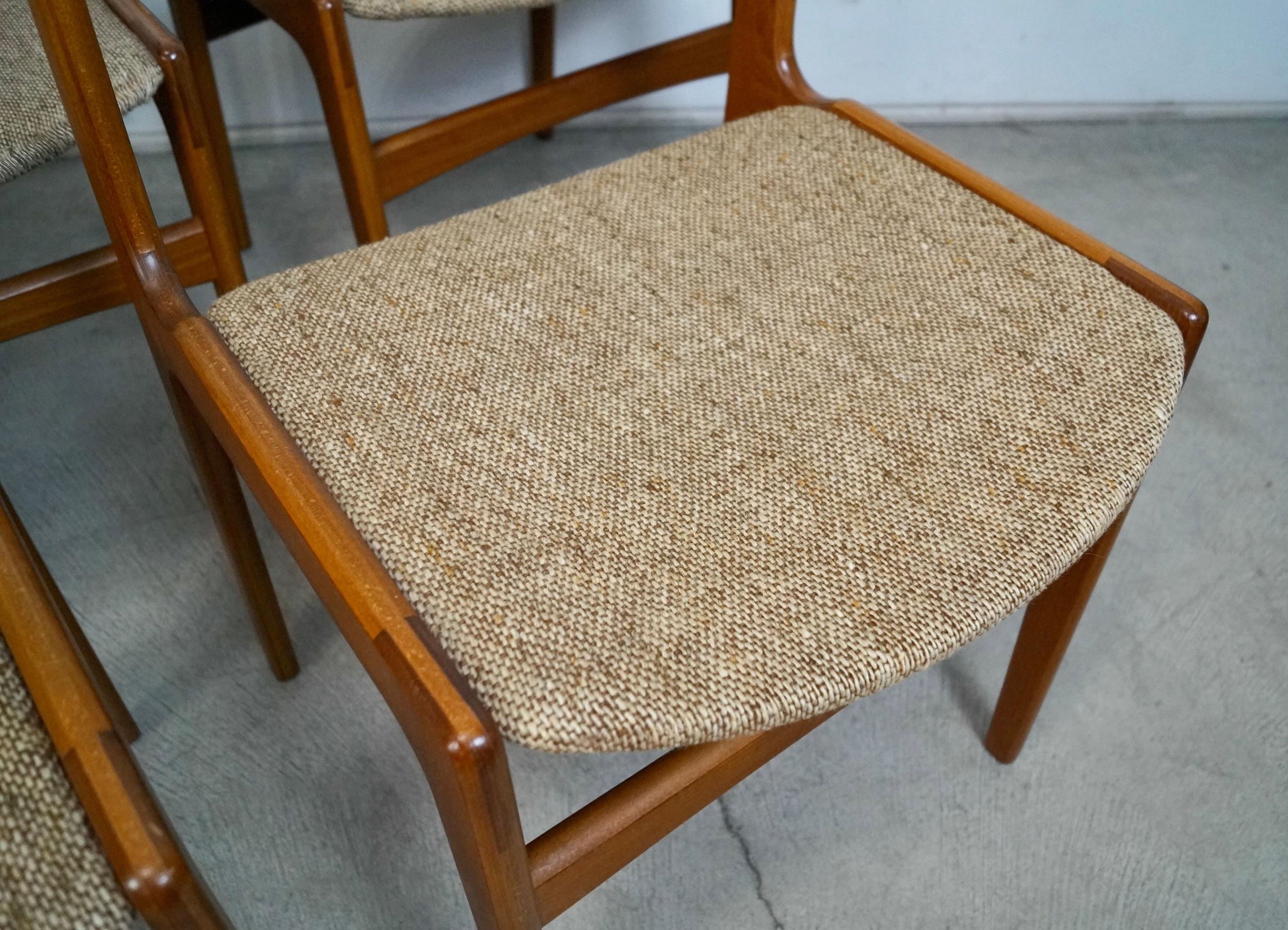 1960's Danish Modern Erik Buch Teak Dining Chairs - Set of Six 3