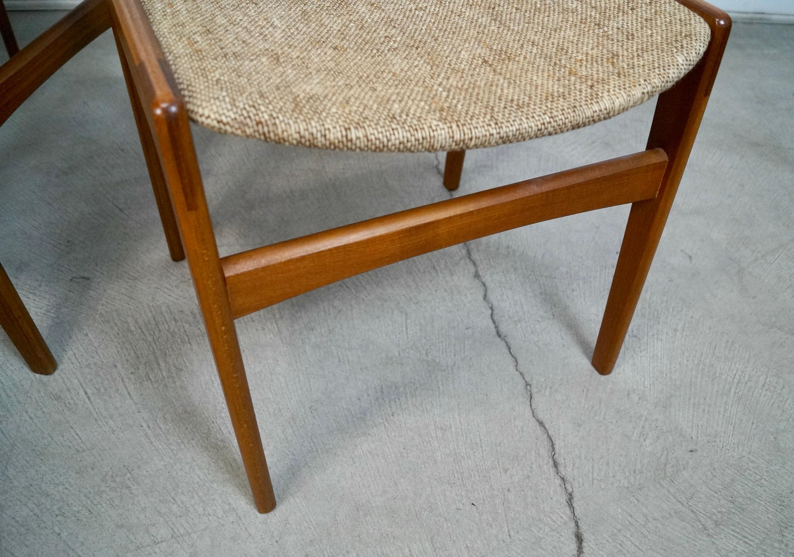 1960's Danish Modern Erik Buch Teak Dining Chairs - Set of Six 8