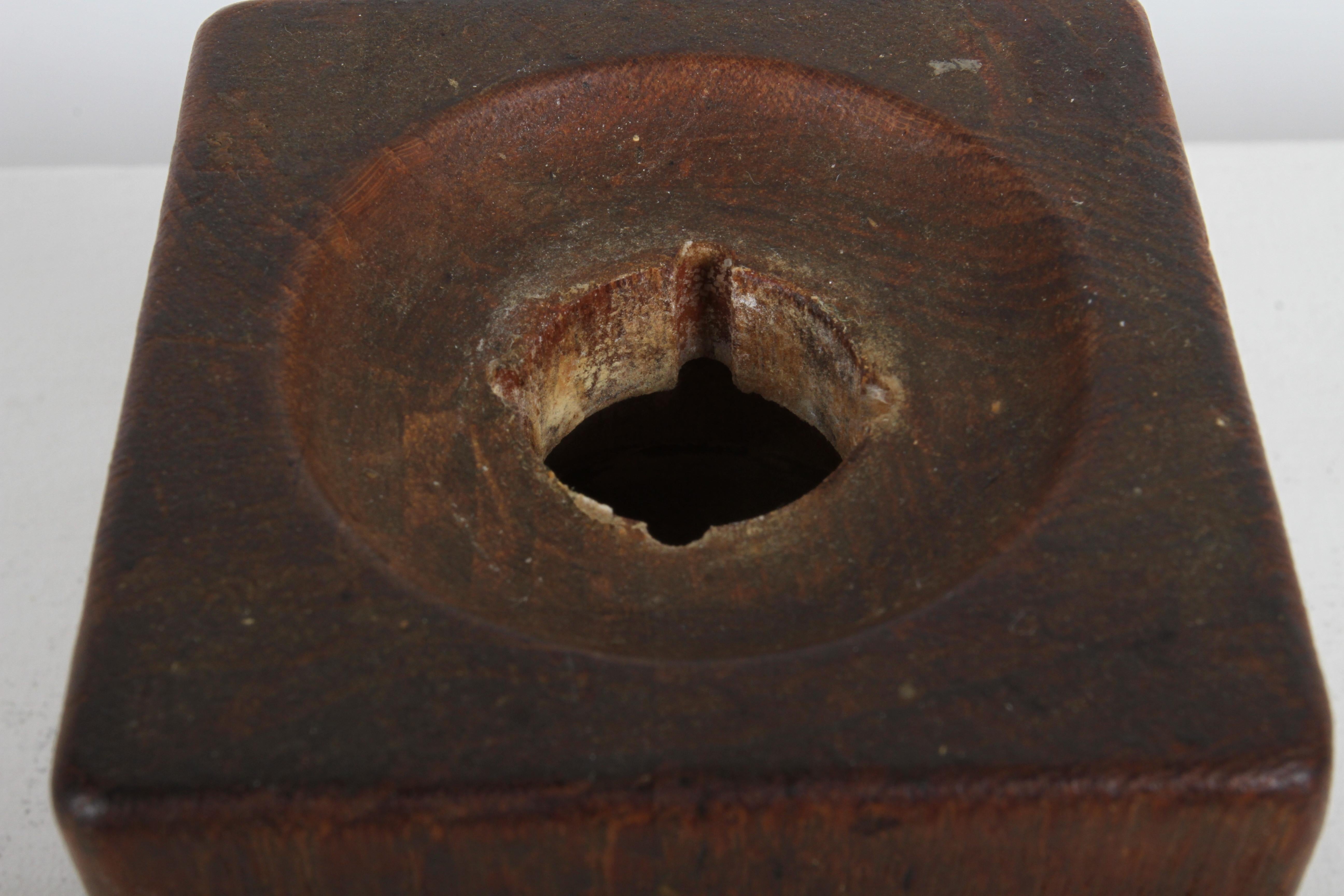 1960s Danish Modern Jens Quistgaard Double Cube Teak Salt & Peppermill by Dansk For Sale 2