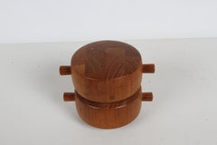1960s Danish Modern Jens Quistgaard Teak Peppermill with Salt by Dansk