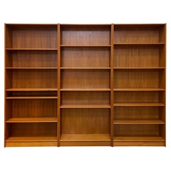1960s Danish Modern Jesper Teak Bookcases Set of 3