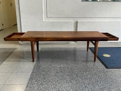 1960s Danish Modern Rosewood Coffee Table by Johannes Andersen