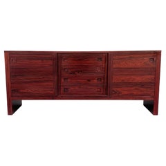 1960s Danish Modern Rosewood Credenza