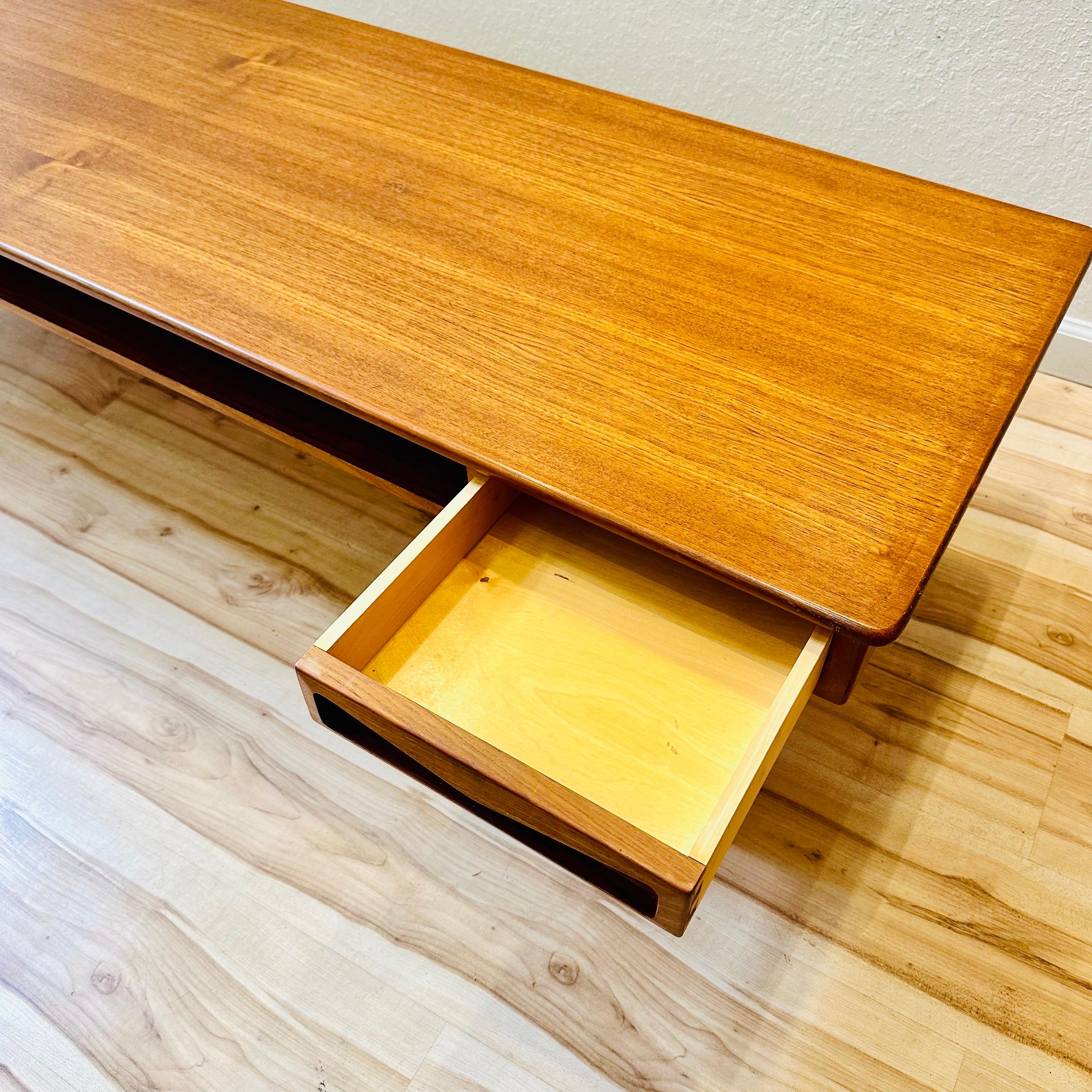 1960s Danish Modern Teak Coffee Table by Johannes Andersen 4