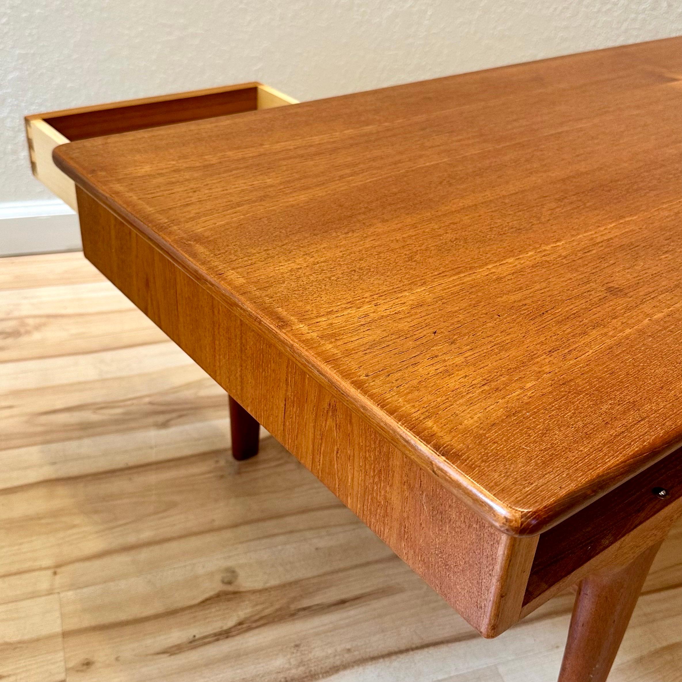 1960s Danish Modern Teak Coffee Table by Johannes Andersen 1