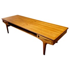 1960s Danish Modern Teak Coffee Table by Johannes Andersen