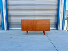1960s Danish Modern Teak Credenza by Carlo Jensen for Hundevad & Co
