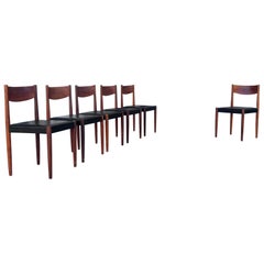 1960s Danish Modern Teak Dining Chairs by Poul Volther for Frem Rojle
