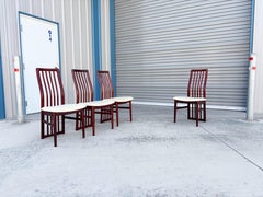 1960s Danish Modern Teak Dining Chairs by Schou Andersen Møbelfabrik