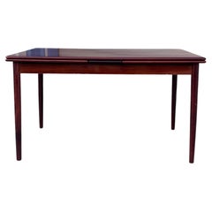 1960s Danish Modern Teak Extendable Dining Table by Am Mobler