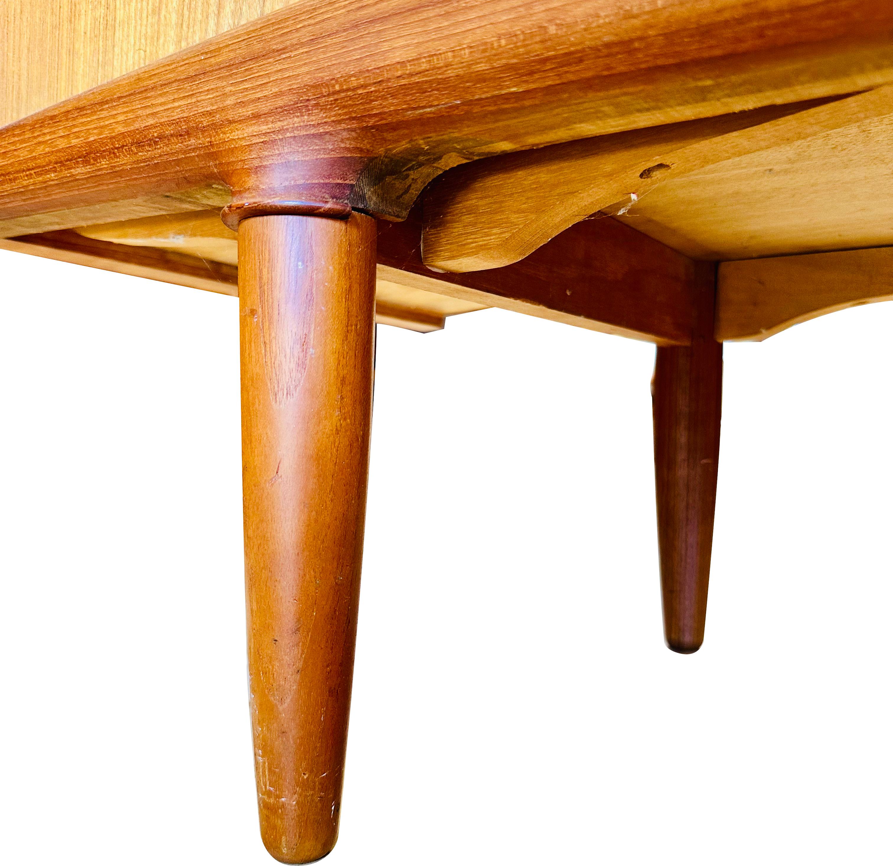 1960s Danish Modern Teak Model 13 Credenza by Gunni Oman for ACO Mobler 6