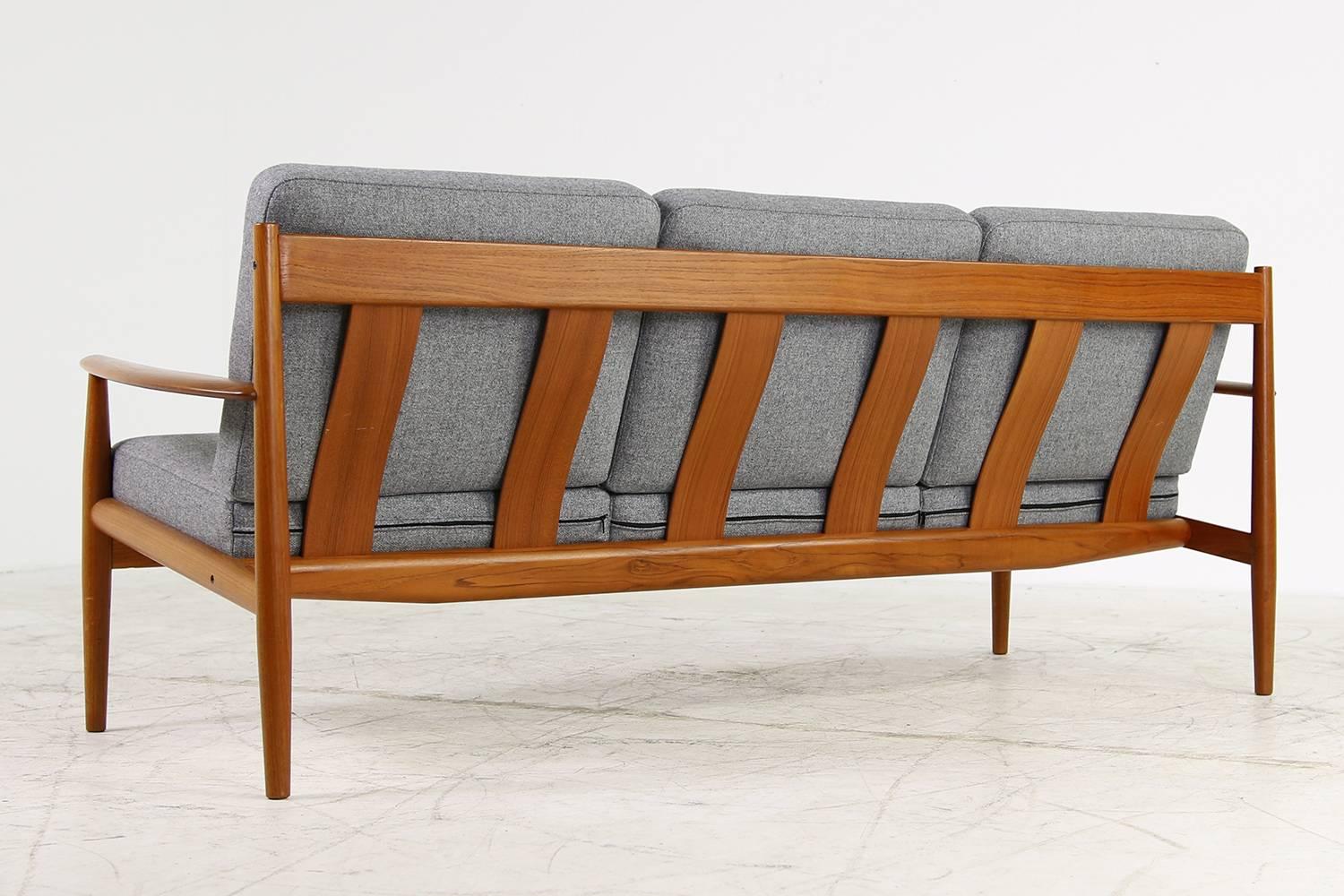 1960s Danish Modern Teak Sofa by Grete Jalk for France & Son Mod. 118/3 1