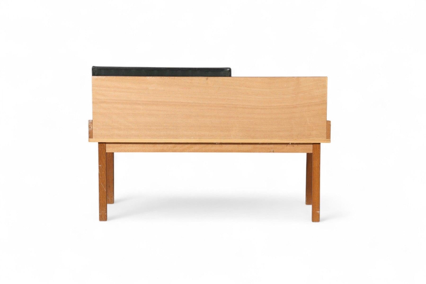 Danois Banc téléphonique moderne danois des années 1960 en teck #2
