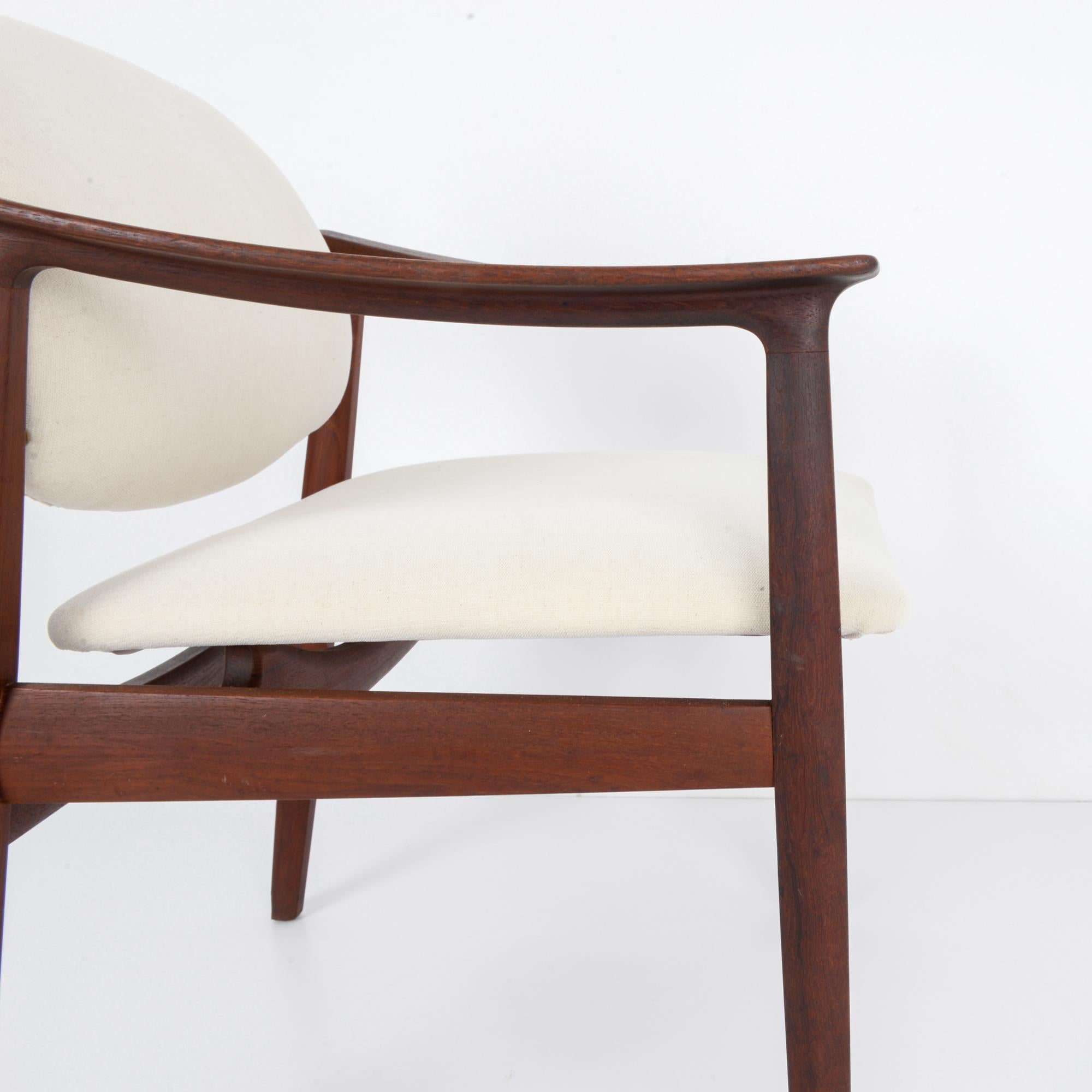 1960s Danish Modern Upholstered Armchair 1