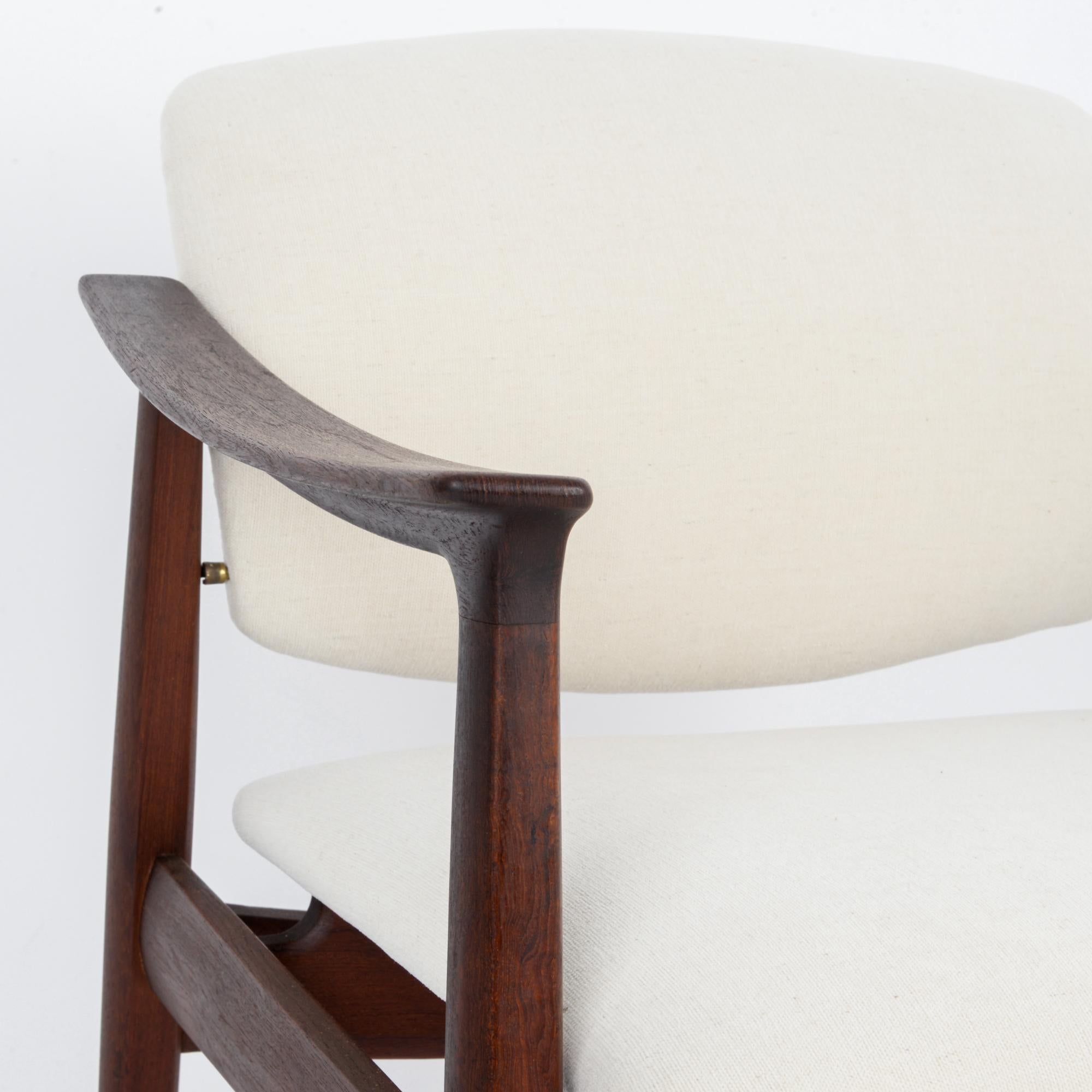 1960s Danish Modern Upholstered Armchair 2