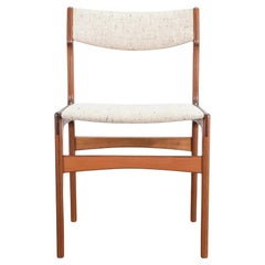 1960s Danish Modern Upholstered Teak Dining Chair