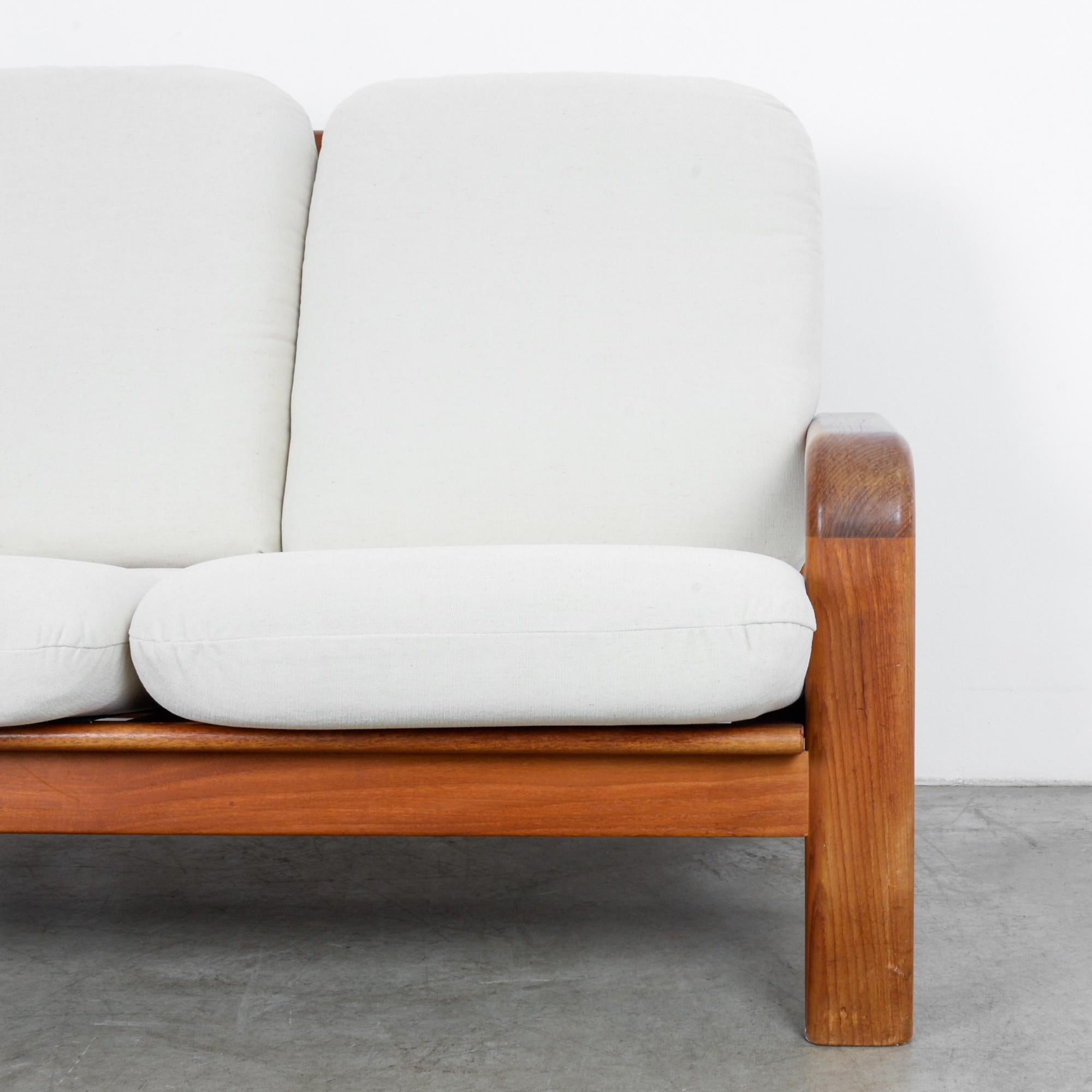 wooden contemporary sofa