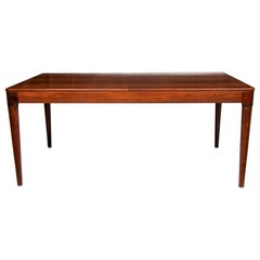 1960s Danish Mogens Kold for Arne Hovmand Olsen Rosewood Extendable Dining Table