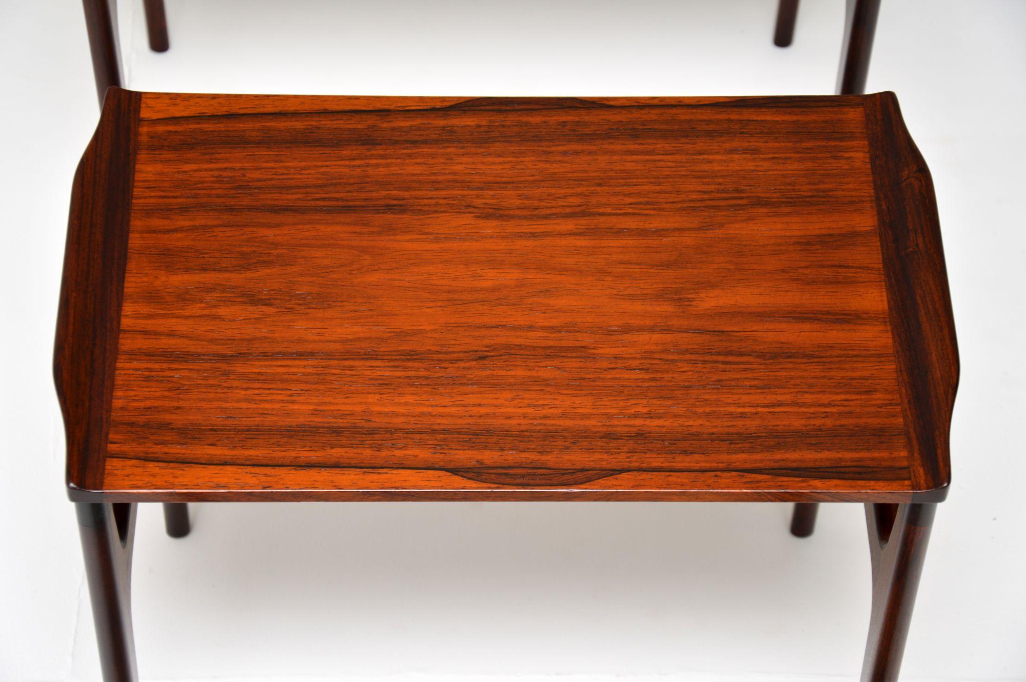 1960's Danish Nest of Tables by Erling Torvits 14