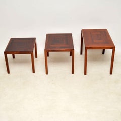 1960s Danish Nest of Tables by Vejle Stole