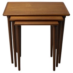 1960s Danish Nesting Tables in the style of