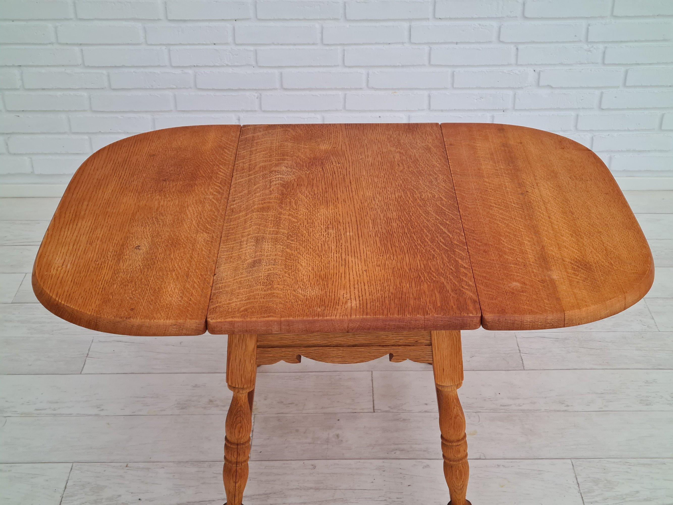 1960s, Danish Oak Coffee Table, Henning Kjærnulf Style 10