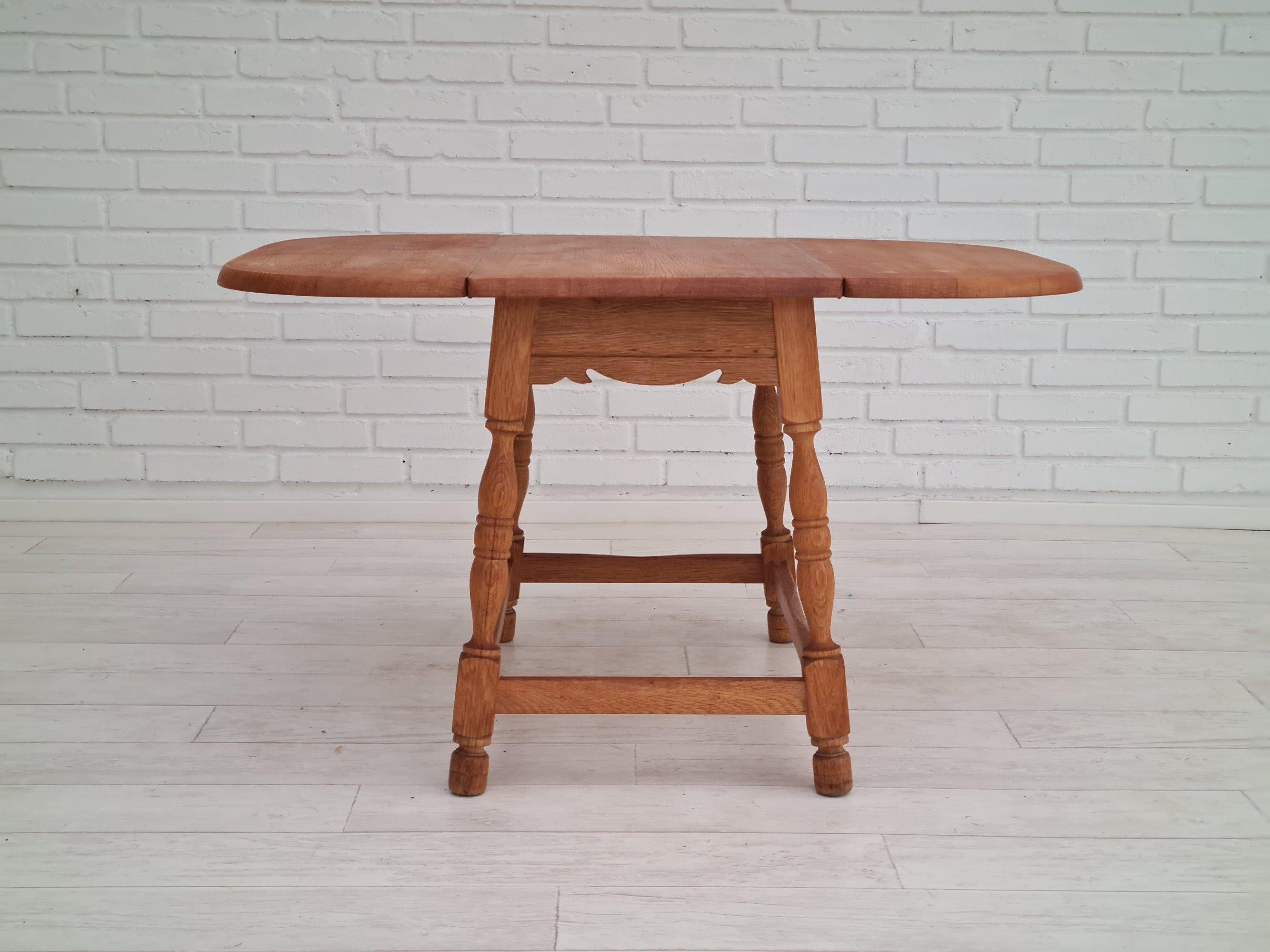 1960s, Danish Oak Coffee Table, Henning Kjærnulf Style For Sale 11