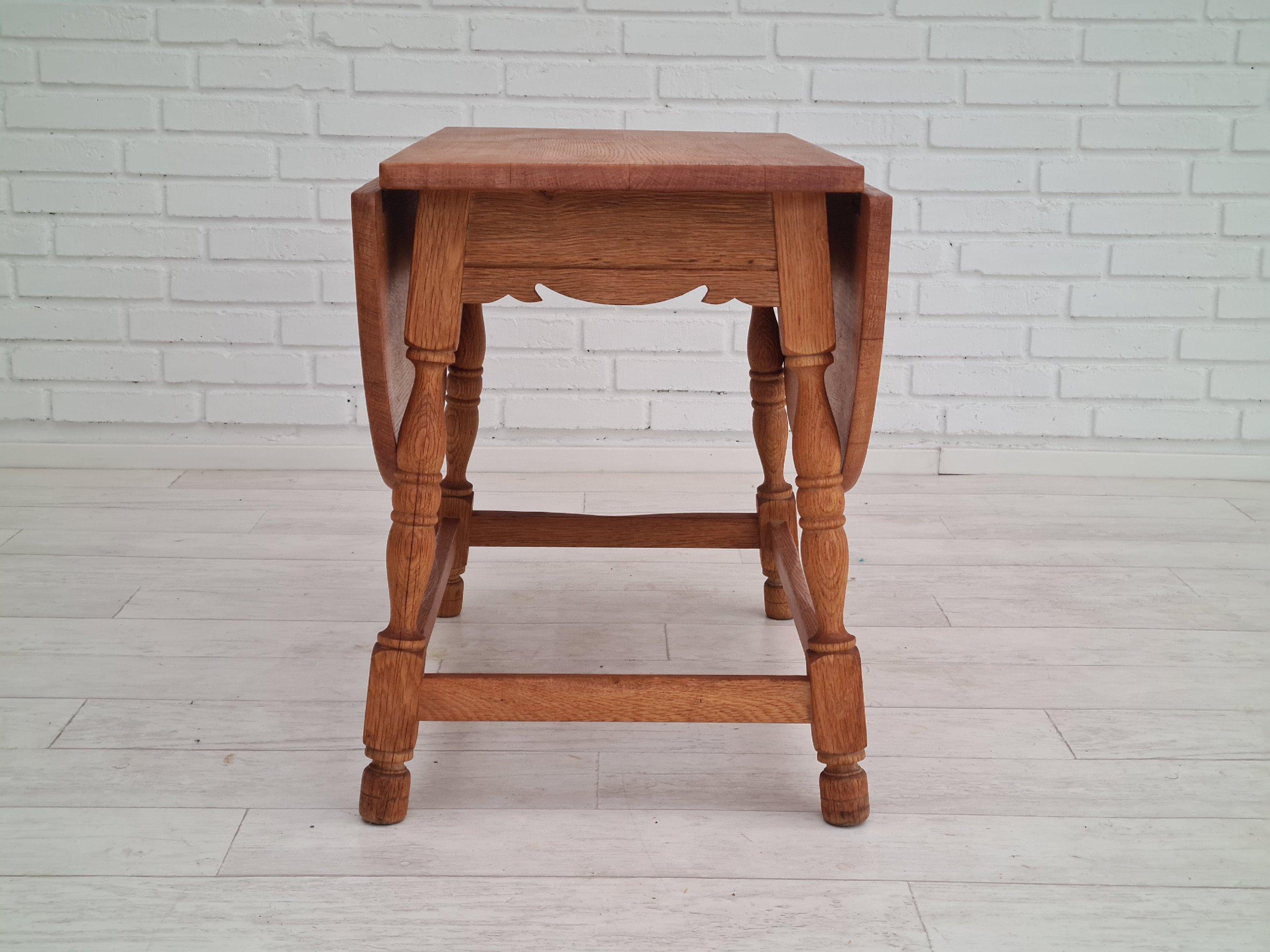 1960s, Danish Oak Coffee Table, Henning Kjærnulf Style For Sale 2