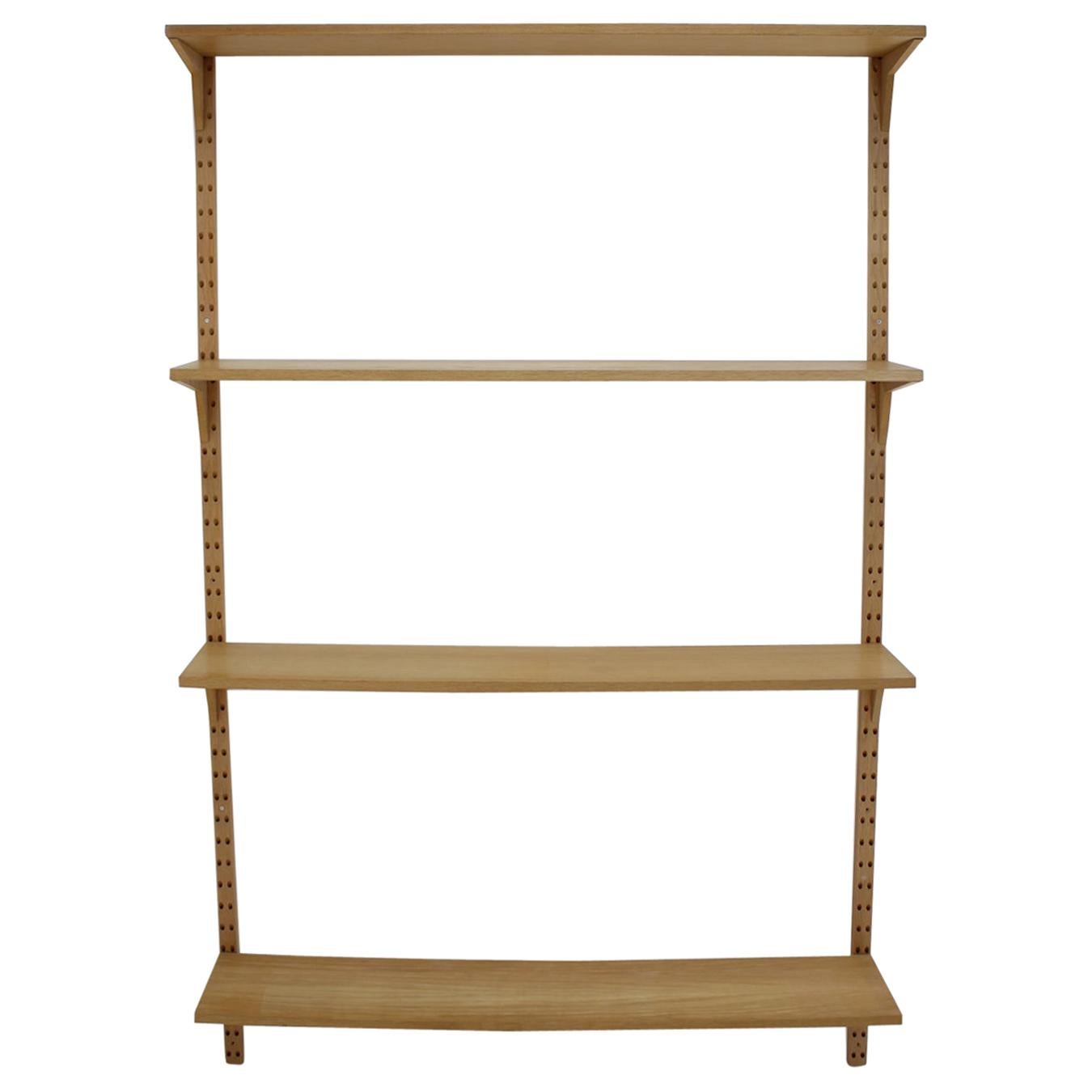 1960s Danish Oak Shelving System