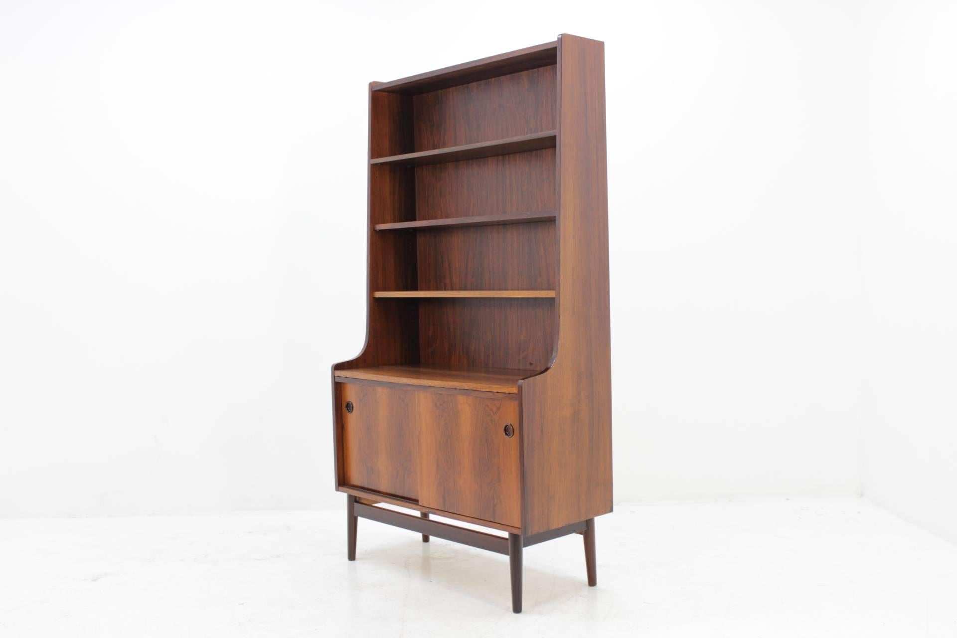 1960s Danish Palisander Bookcase Cabinet 1