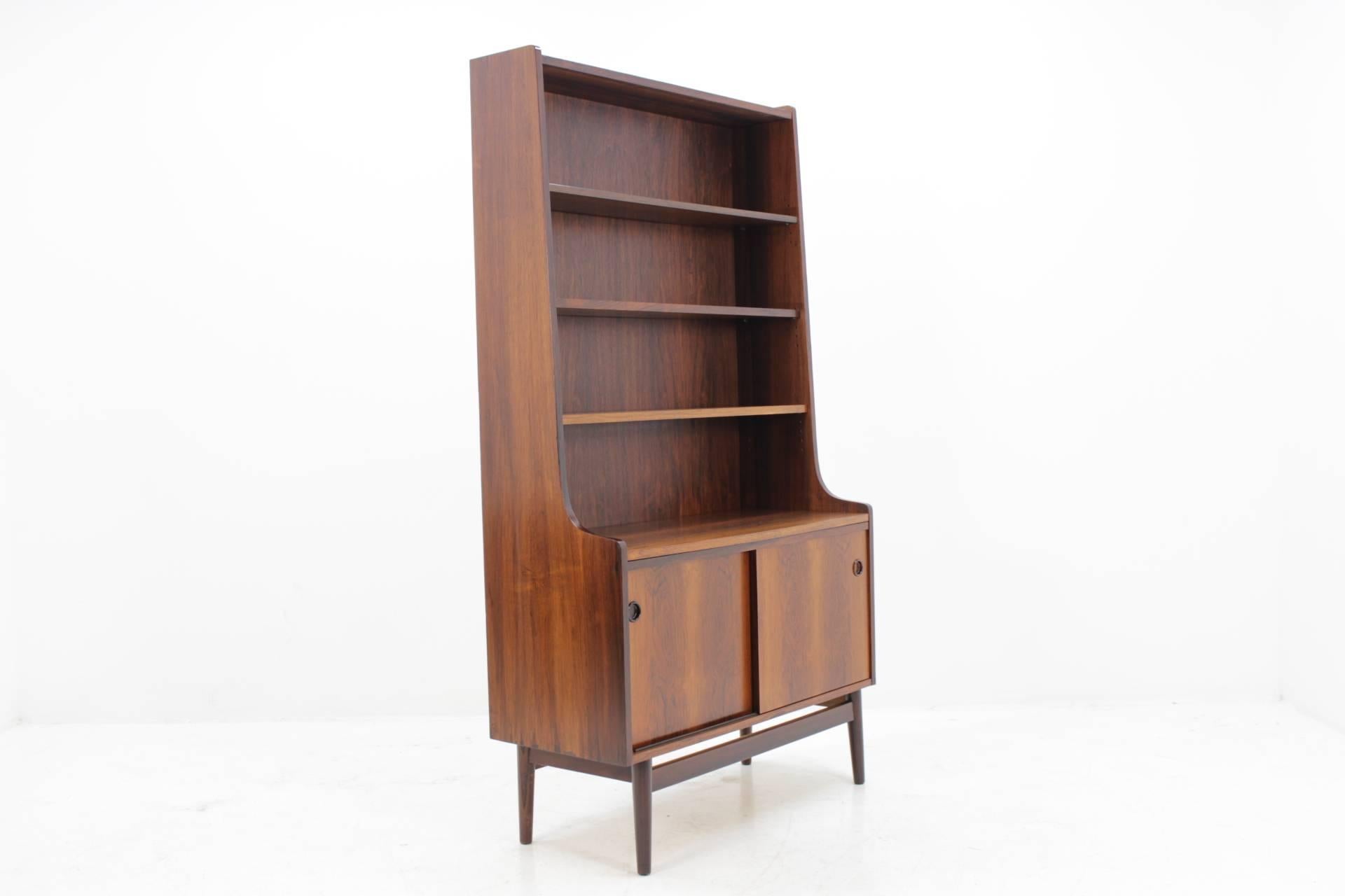 1960s Danish Palisander Bookcase Cabinet 2
