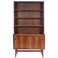 1960s Danish Palisander Bookcase Cabinet