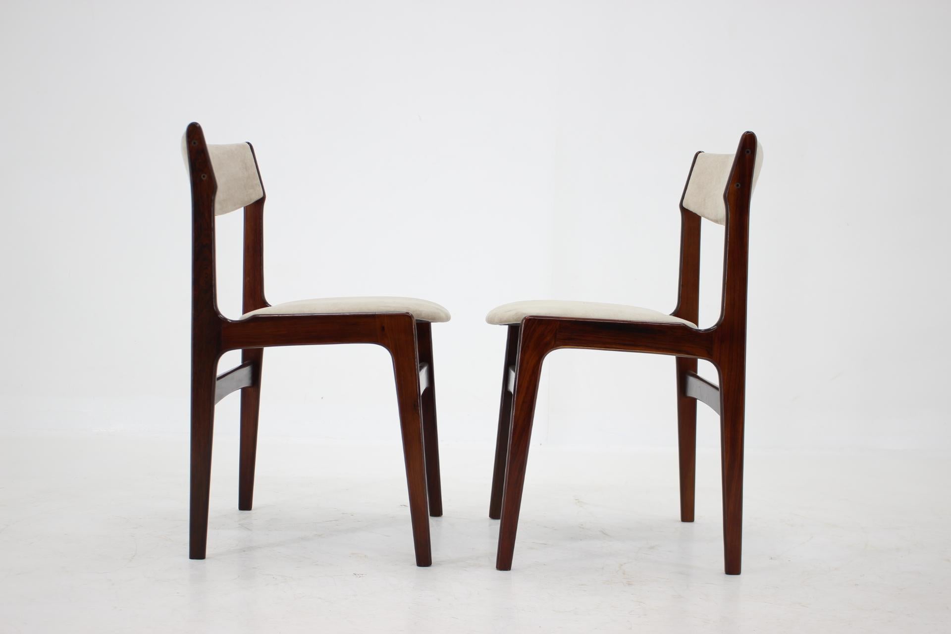 1960s Danish Palisander Dining Chairs, Set of 6 In Good Condition In Praha, CZ
