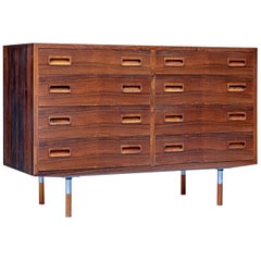 1960s Danish Palisander Double Chest of Drawers