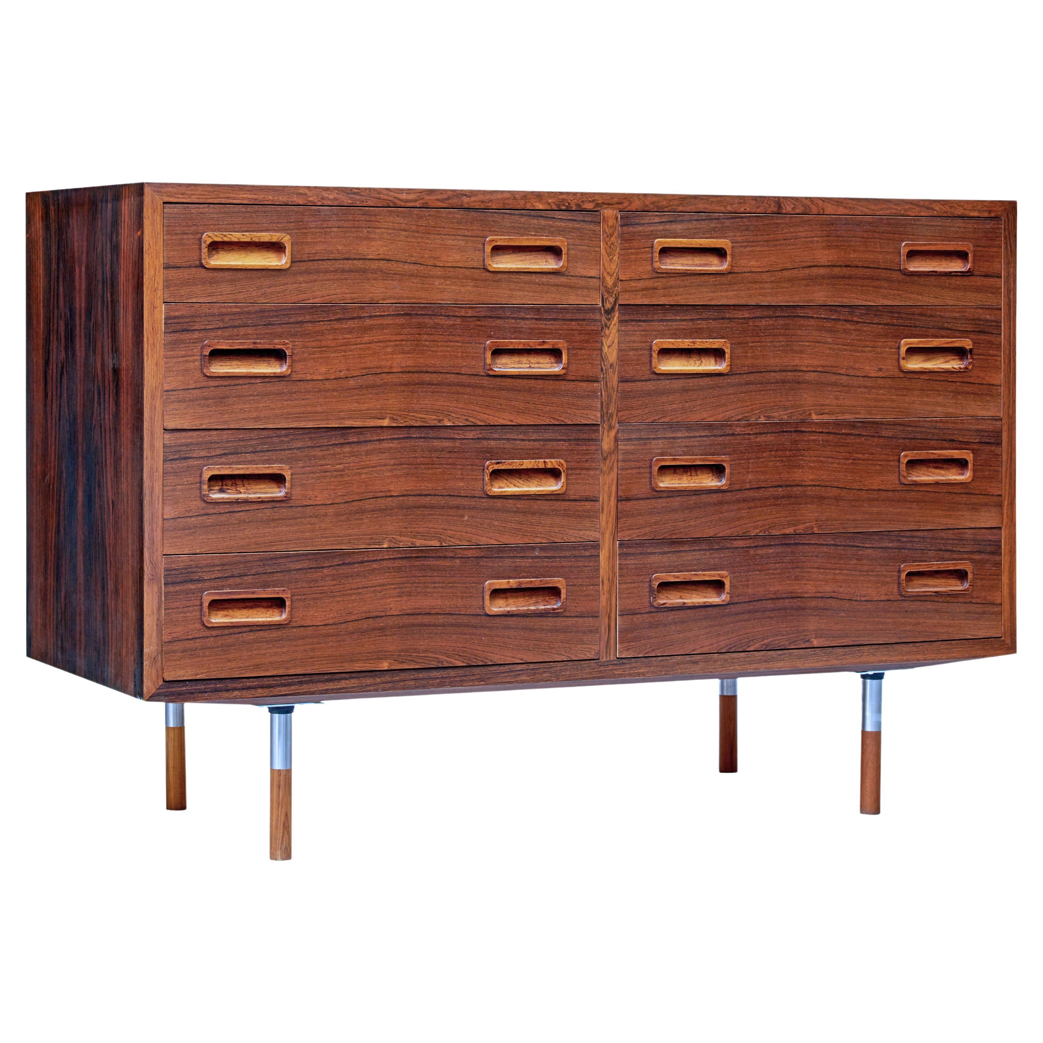 1960’s Danish Palisander Double Chest of Drawers