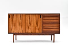 1960er Jahre Dänische Seltene Anton Borg Palisander Anrichte für Randers Mobelfabrik