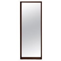 1960s Danish Rectangular Teak Mirror