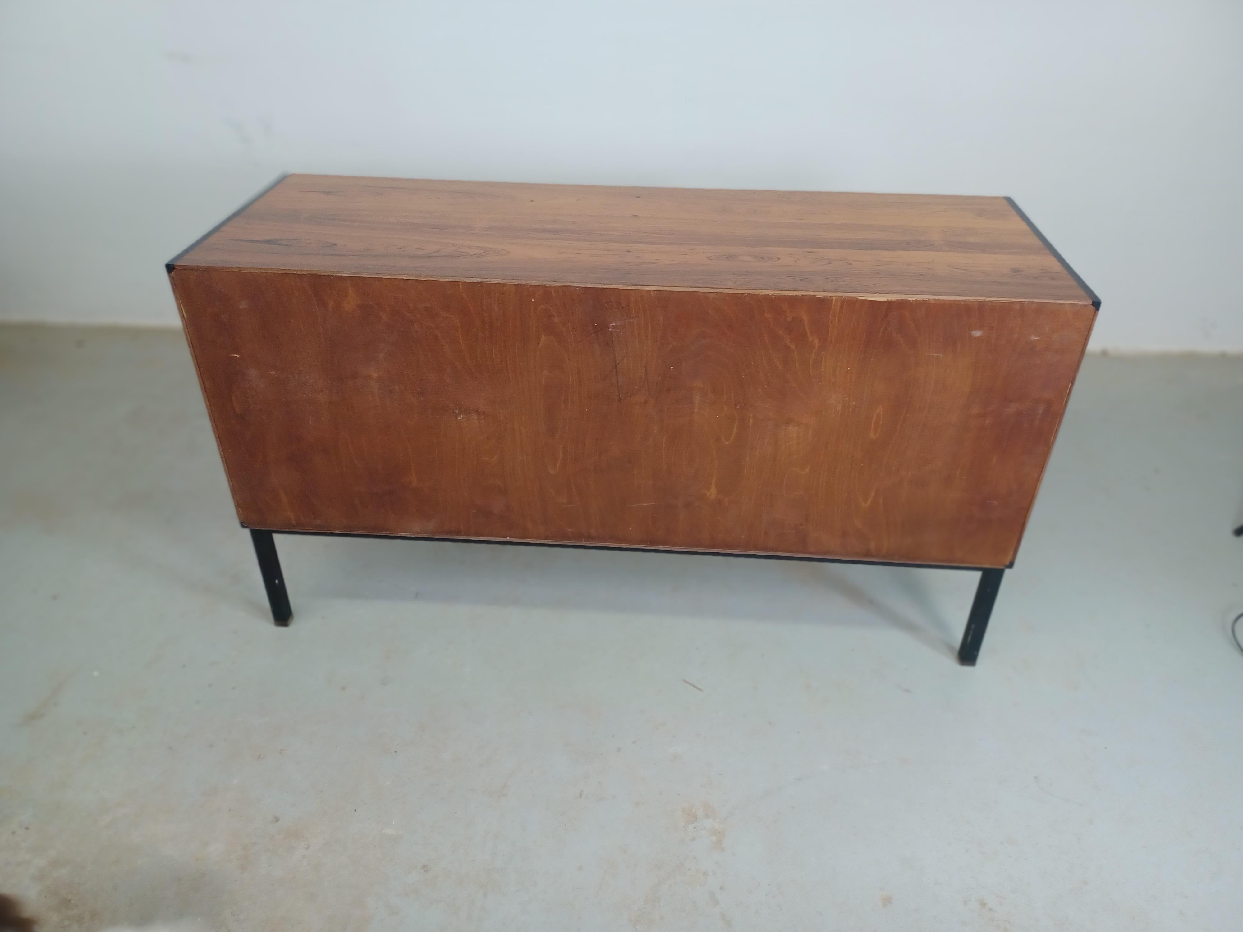 1960s Danish Refinished Hans Hove Credenza in Rosewood by Christian Linneberg For Sale 2