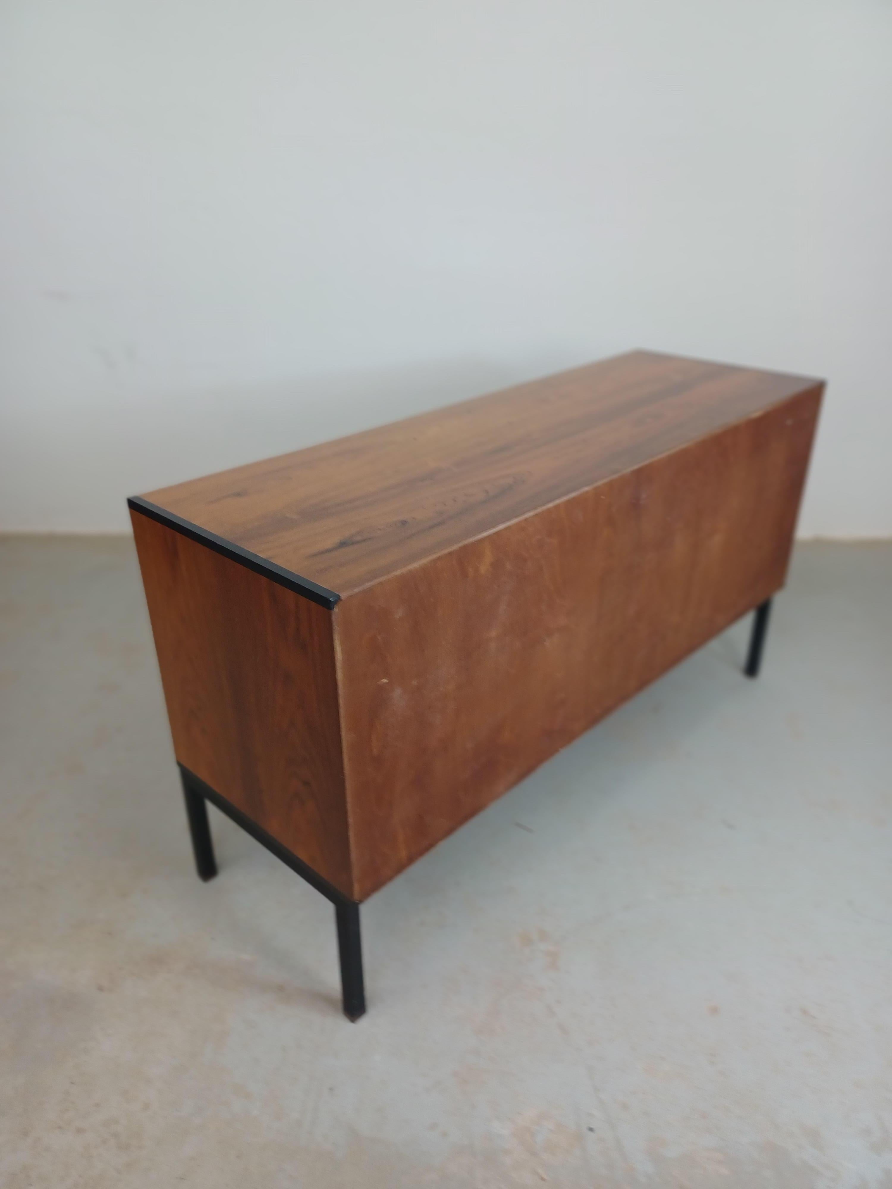 1960s Danish Refinished Hans Hove Credenza in Rosewood by Christian Linneberg For Sale 3