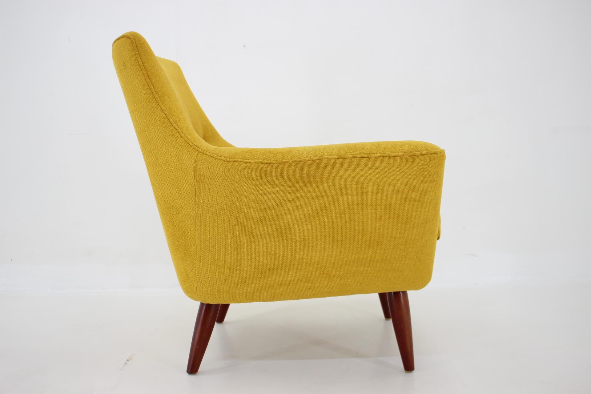 Mid-20th Century 1960s Danish Restored Armchair