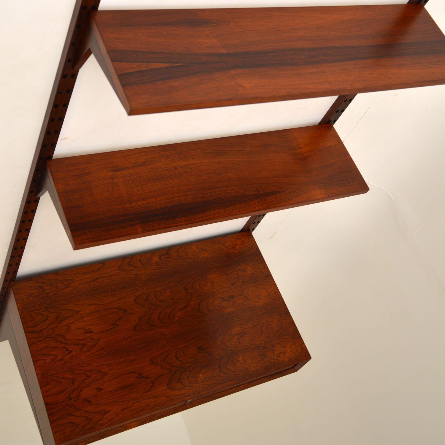 1960s Danish Rosewood Cado Royal Shelving / Desk / Bookcase In Good Condition In London, GB