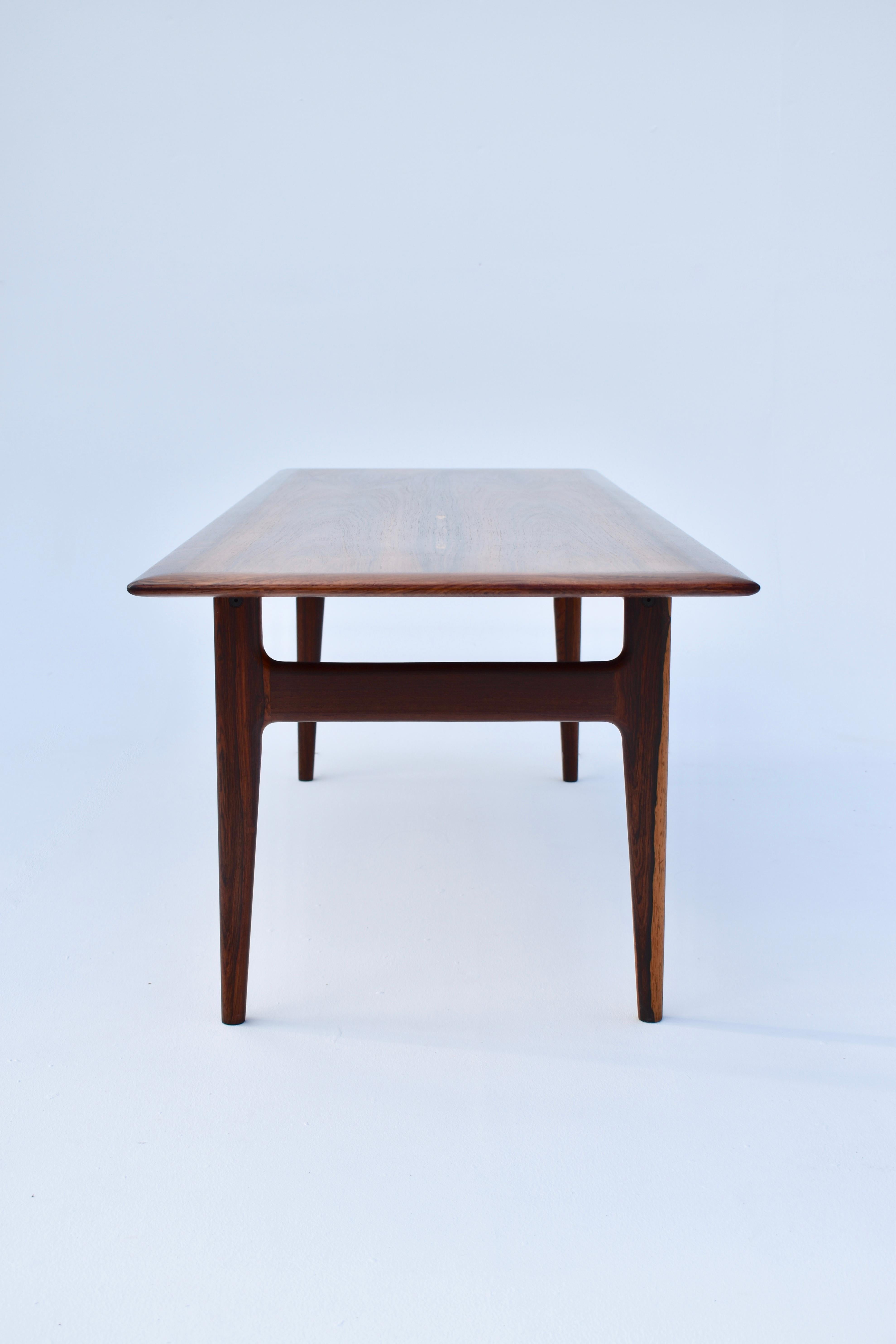 1960's Danish Rosewood Coffee Table for C.F Christensen 5