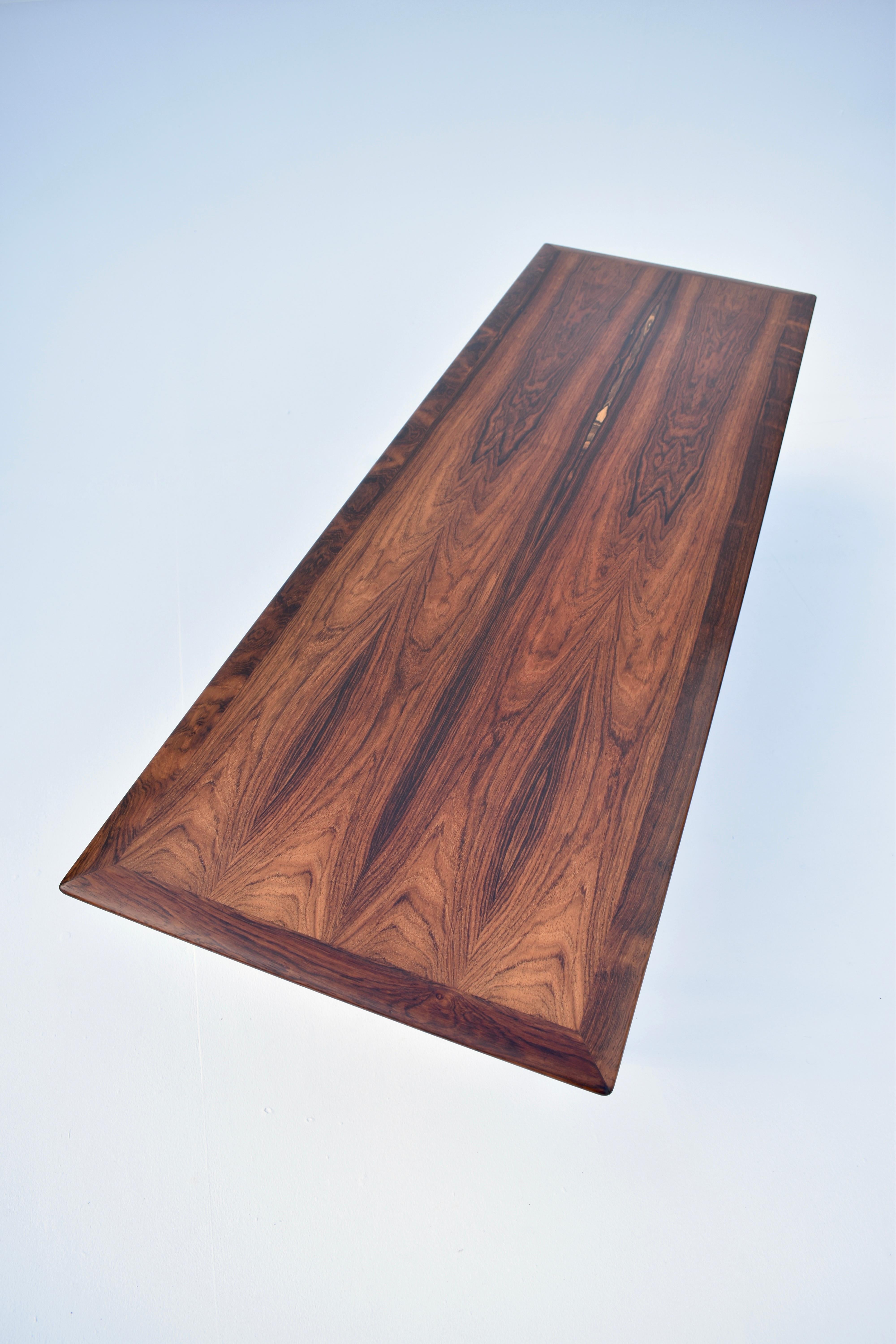 1960's Danish Rosewood Coffee Table for C.F Christensen 8